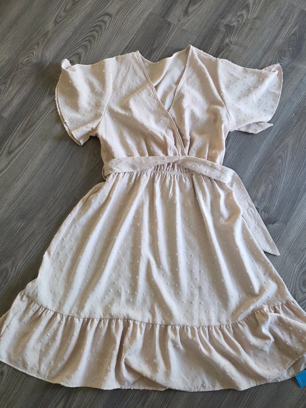 NEW Women's Love Life cream colored fashion dress